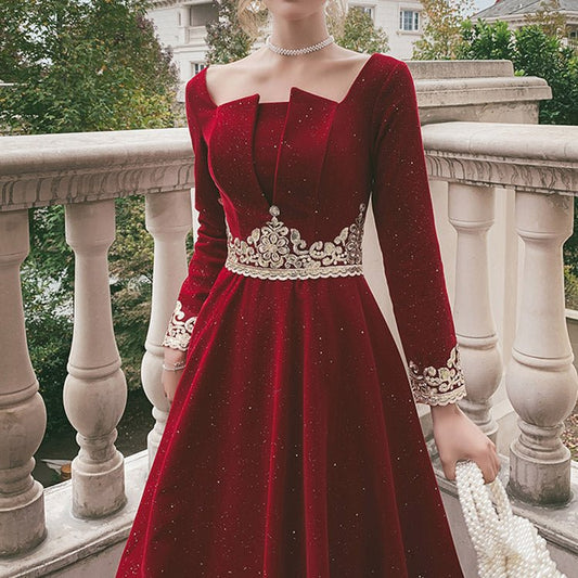5126 EMBROIDERY EVENING DRESSES - DresseslovesOOTD