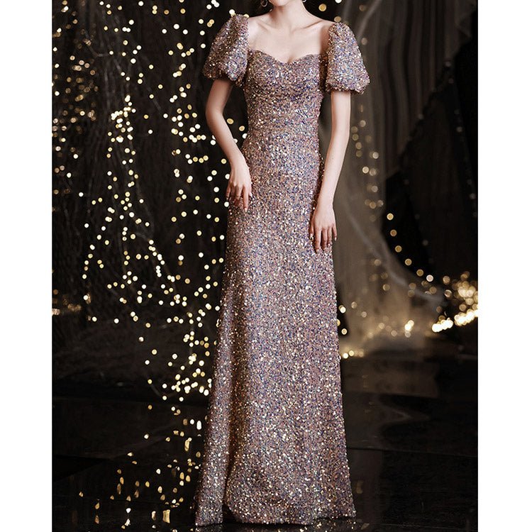 5130 SUPER SPARKLING EVENING DRESSES - DresseslovesOOTD