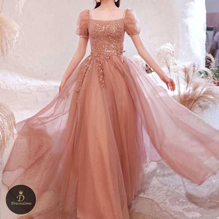 5309 Beading evening dress - DresseslovesOOTD