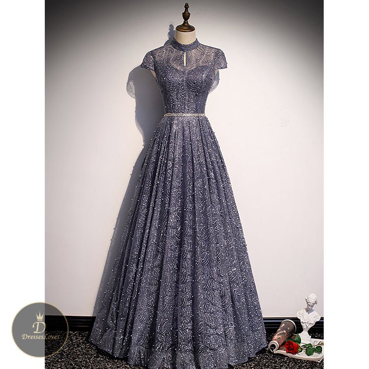 5330 luxurious evening dress - DresseslovesOOTD