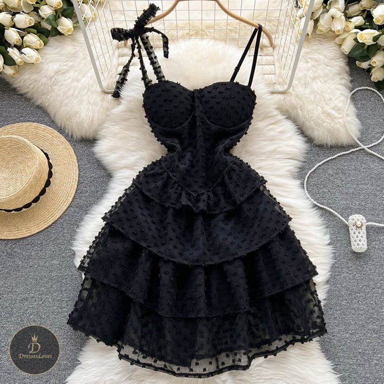 5363 SUSPENDERS DRESS - DresseslovesOOTD