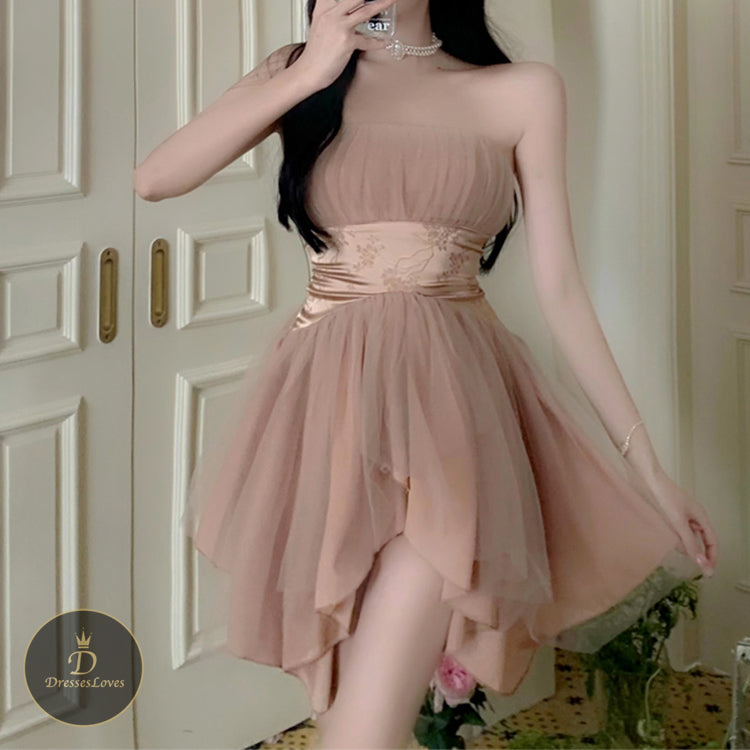 #5373 BANDEAU DRESS