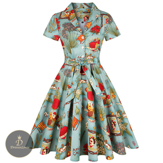 #5395 RETRO DRESS