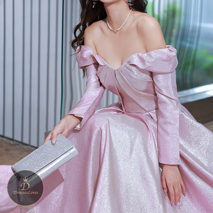 5401 ONE SHOULDER PARTY EVENING DRESS - DresseslovesOOTD