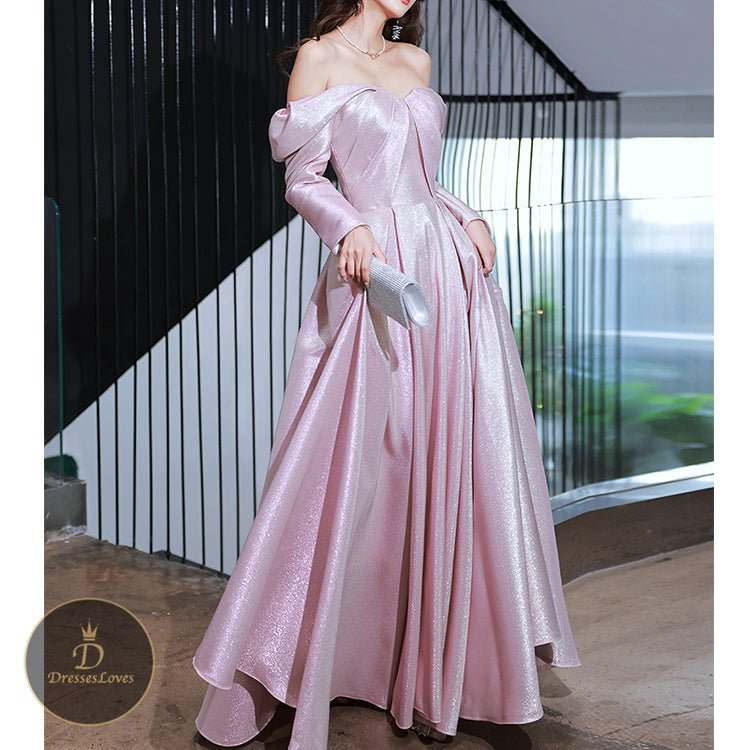 5401 ONE SHOULDER PARTY EVENING DRESS - DresseslovesOOTD