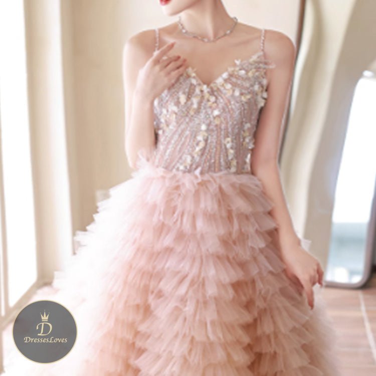 5428 SEQUIN EVENING DRESS - DresseslovesOOTD