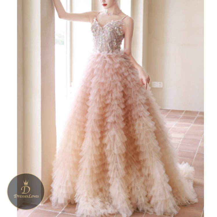 5428 SEQUIN EVENING DRESS - DresseslovesOOTD