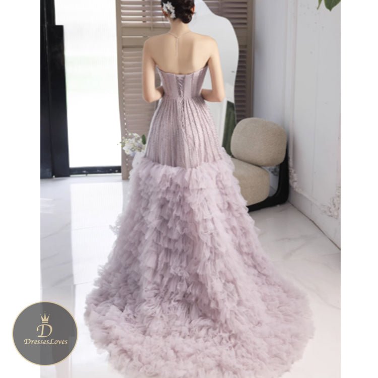 5429 BANDEAU EVENING DRESS - DresseslovesOOTD