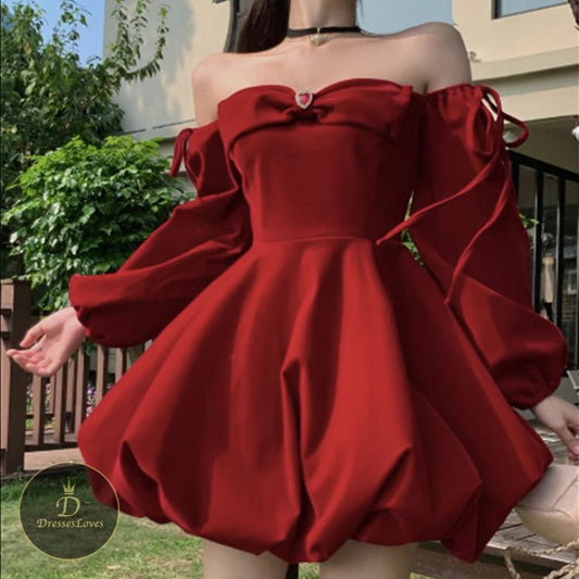 5447 VELVET ONE SHOULDER DRESS - DresseslovesOOTD