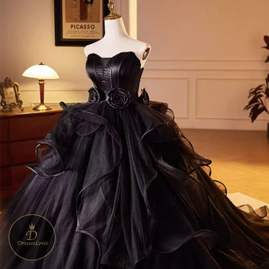 5452 BANDEAU EVENING PROM DRESS - DresseslovesOOTD