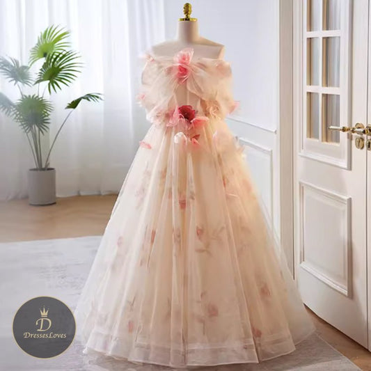 5458 FLORAL EVENING DRESS - DresseslovesOOTD