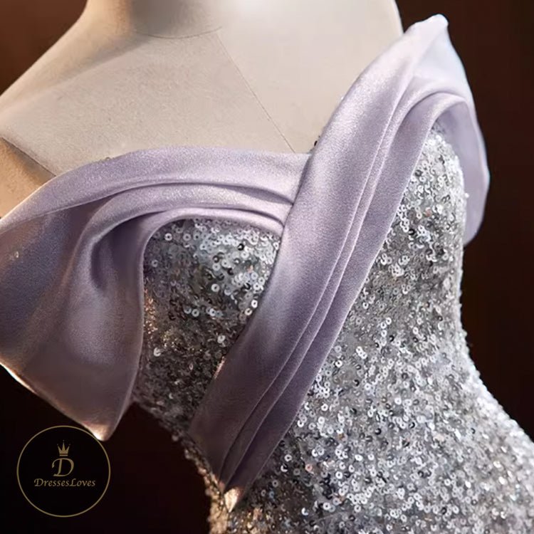 5462 SEQUINS EVENING DRESS - DresseslovesOOTD