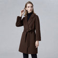 Double-Faced Cashmere Midi Coat