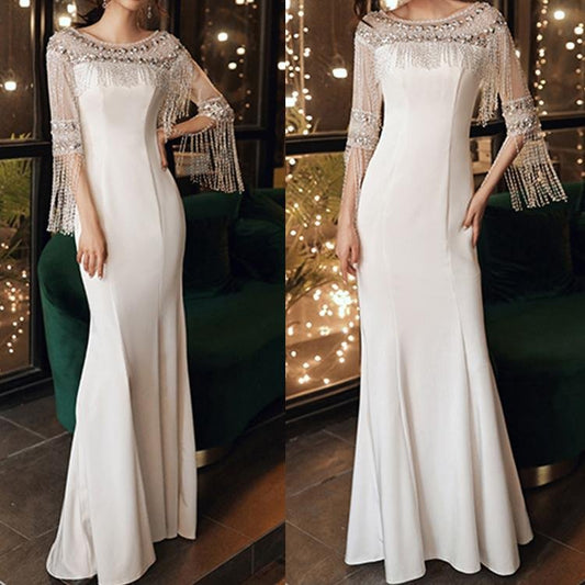 60057 Sequin Evening Dress - DresseslovesOOTD
