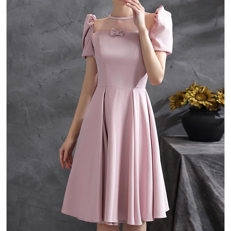 #60069 Puff Sleeve Dress