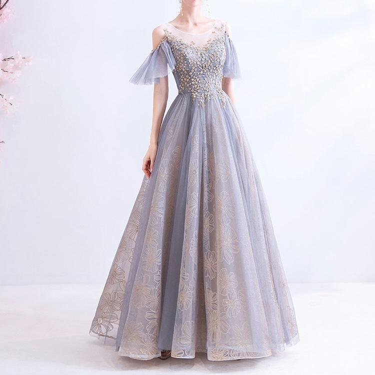 60078 Sequine Eveening Dress - DresseslovesOOTD