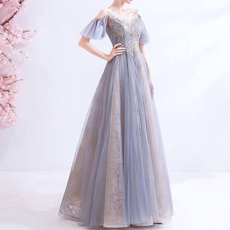 60078 Sequine Eveening Dress - DresseslovesOOTD