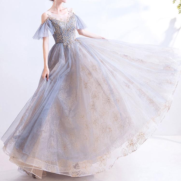 60078 Sequine Eveening Dress - DresseslovesOOTD