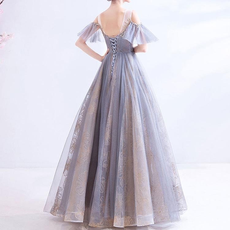 60078 Sequine Eveening Dress - DresseslovesOOTD