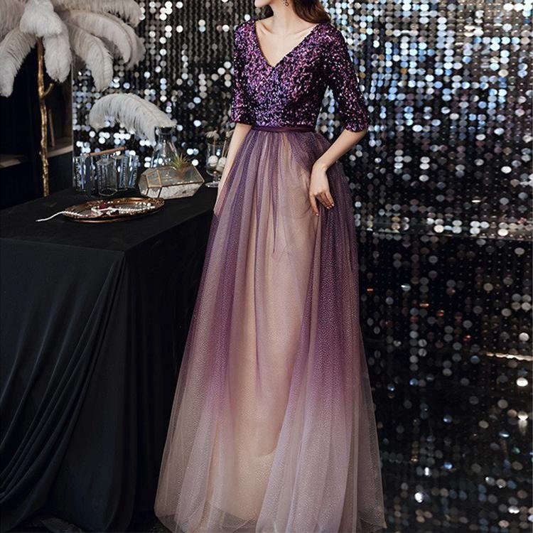 60083 Sequin Party Dress - DresseslovesOOTD