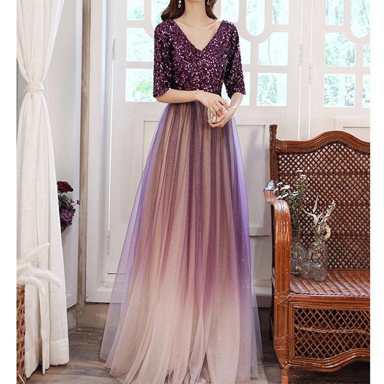 60083 Sequin Party Dress - DresseslovesOOTD