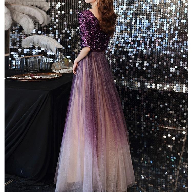 60083 Sequin Party Dress - DresseslovesOOTD