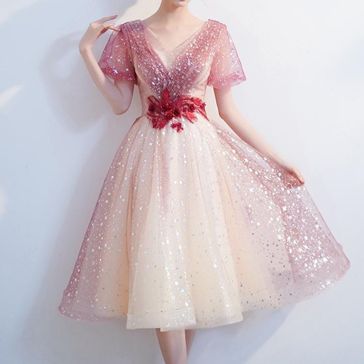 60084 Starry Evening Dress - DresseslovesOOTD