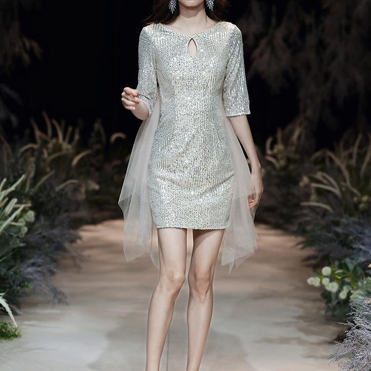 60092 Sequin Dress - DresseslovesOOTD
