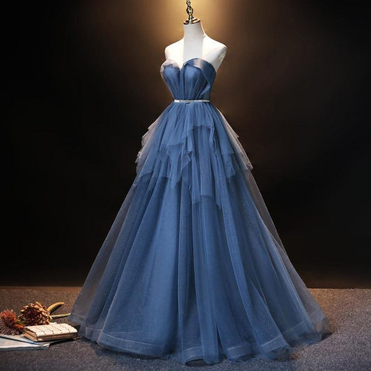 60096 Off Shoulder Swing Evening Dress - DresseslovesOOTD