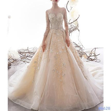 #6628 WEDDING DRESS