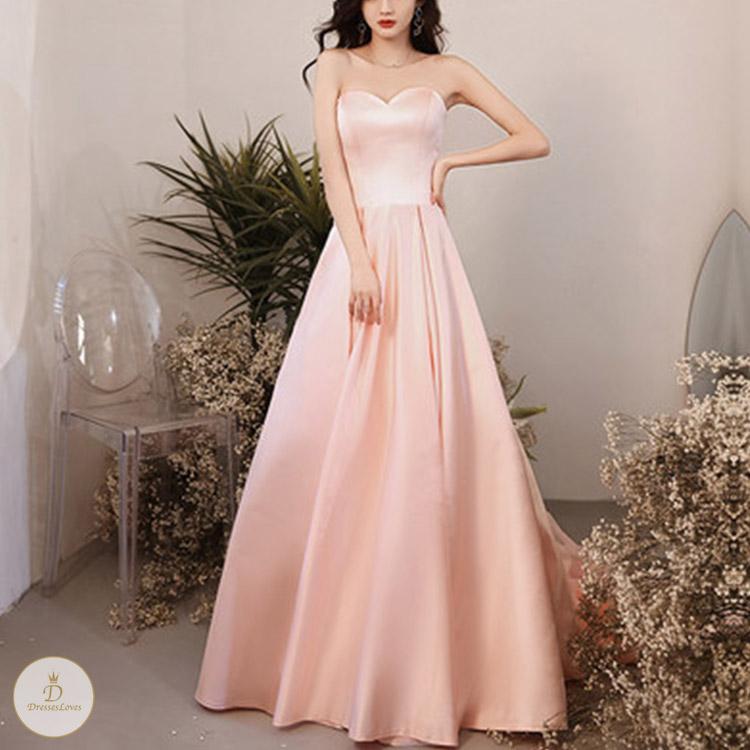 #7411 BANDEAU PROM MAXI DRESS