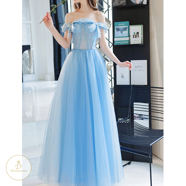 #7617 BOW EVENING DRESS