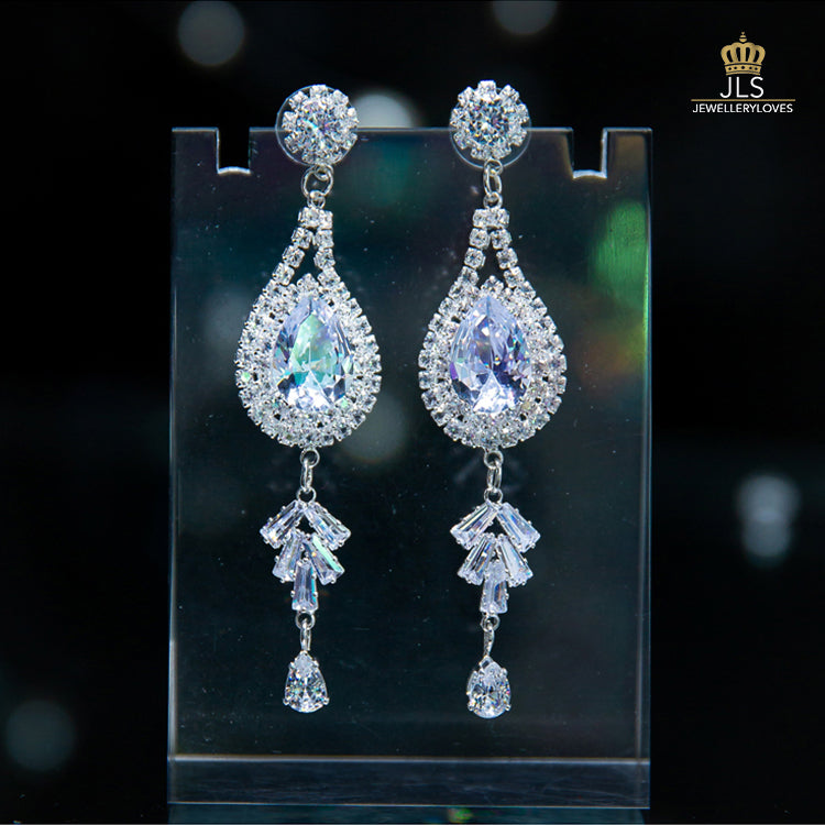 #R33238 Crown + Earrings (Two-piece )