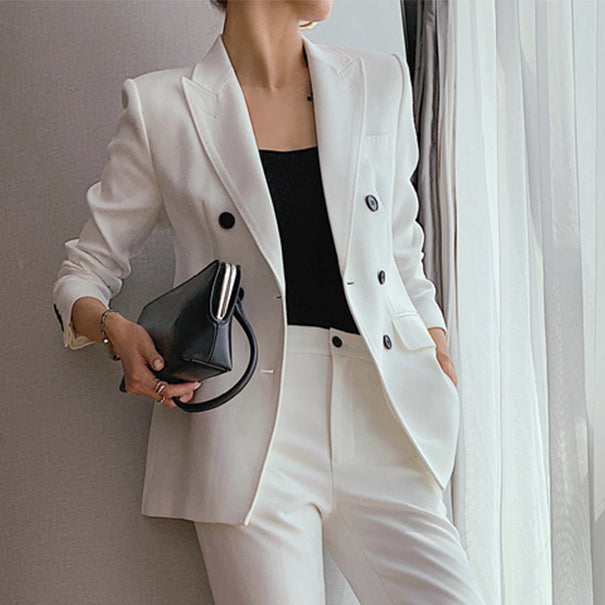 SUIT BLAZER AND TROUSERS