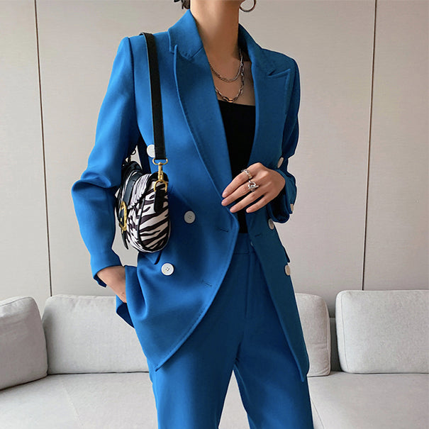 SUIT BLAZER AND TROUSERS