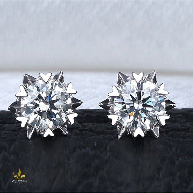 #TQ2042 Moissanite Earrings