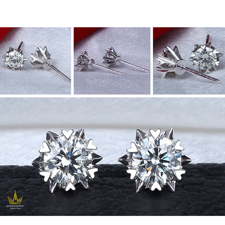 #TQ2042 Moissanite Earrings