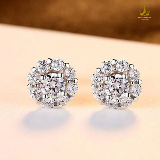 #TQ2044 Moissanite Earrings