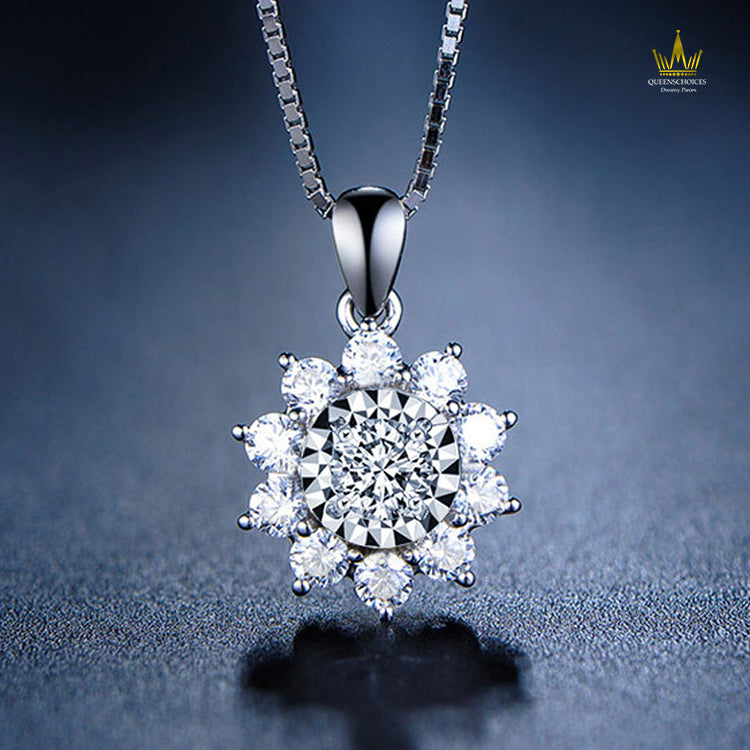 #TQ2048 Moissanite Necklace