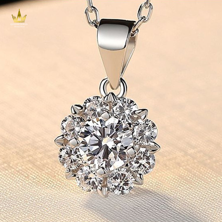 #TQ2053 Moissanite Necklace