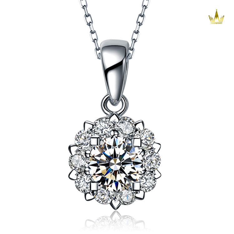 #TQ2053 Moissanite Necklace