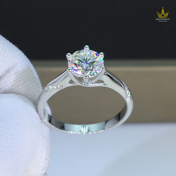 #TQ2054 Moissanite Ring