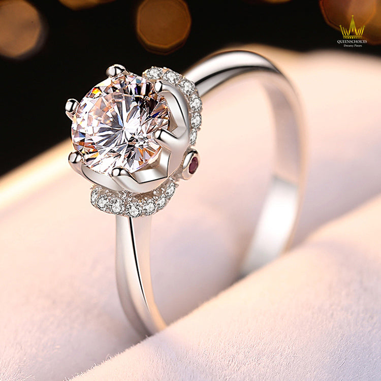 #TQ2055 Moissanite Ring