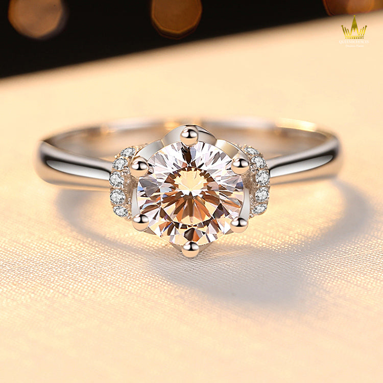 #TQ2055 Moissanite Ring