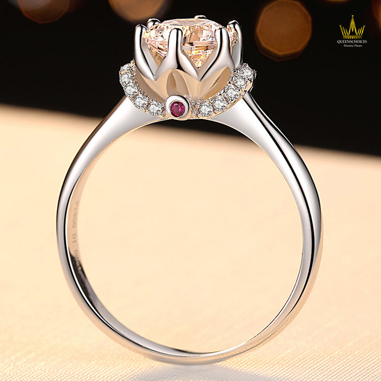 #TQ2055 Moissanite Ring