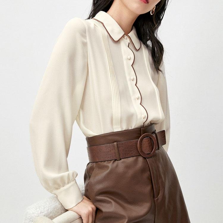 Embroidered chiffon top - DresseslovesOOTD