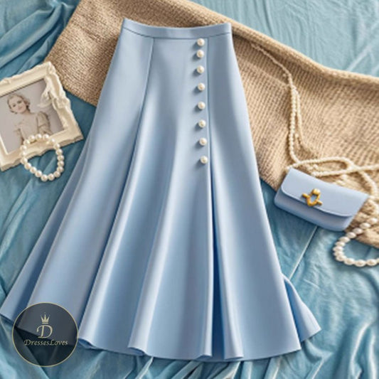 HIGH WAIST SKIRT #5490 |  DressesLovesOOTD