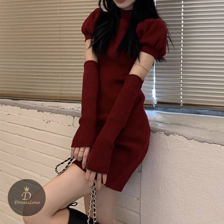KNIT DRESS #5442 ｜ DressesLovesOOTD