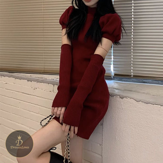 KNIT DRESS #5442 ｜ DressesLovesOOTD