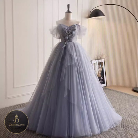 ONE SHOULDER EVENING DRESS #5467